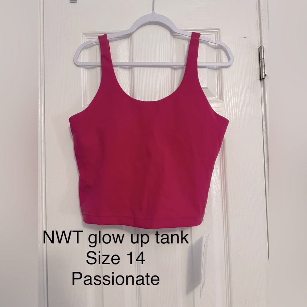 Lululemon glow up tank